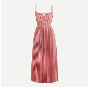 J Crew Smocked Pleated Dress size 8 NWT